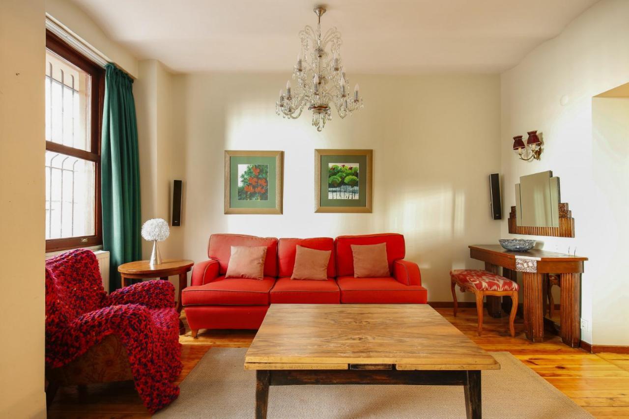 Superb Flat With Backyard In Cihangir Beyoglu Istanbul Luaran gambar